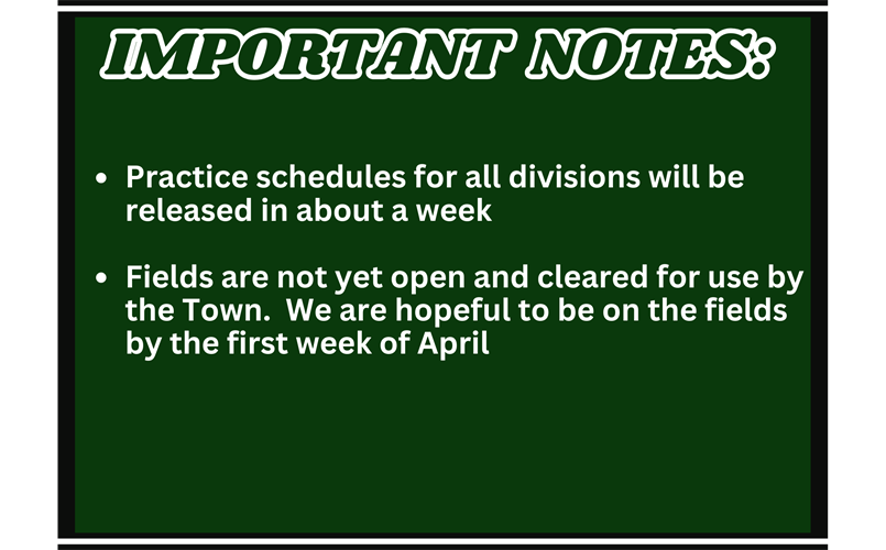 Important Updates