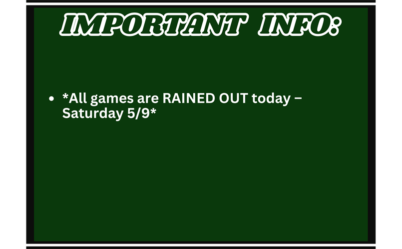 Important Updates