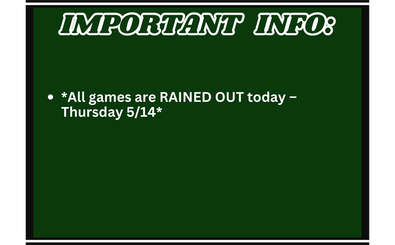 Important Updates